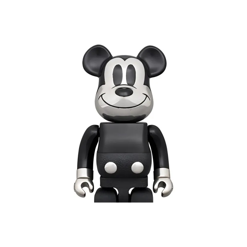 Bearbrick Royal Selangor Mickey Mouse Black/White-1
