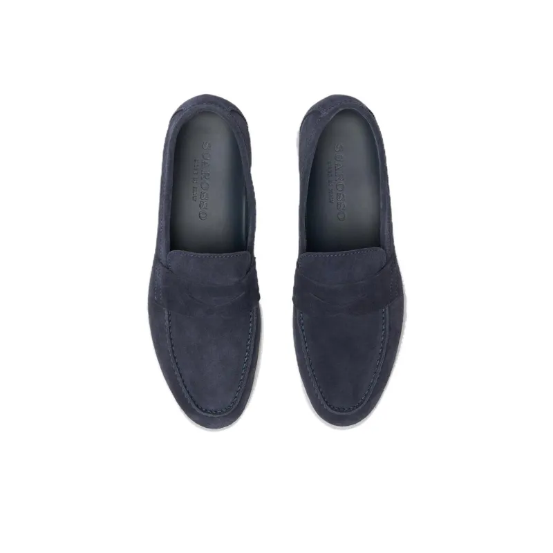 SCAROSSO Luciana Almond Toe Loafers Women's-3