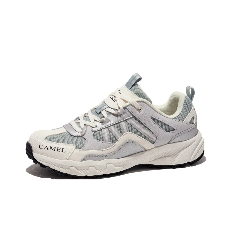 CAMEL Plate Dragon 1.0 Pro Anti Slip Wear Resistant Low Top Outdoor Shoes Men's Green White Gray-2