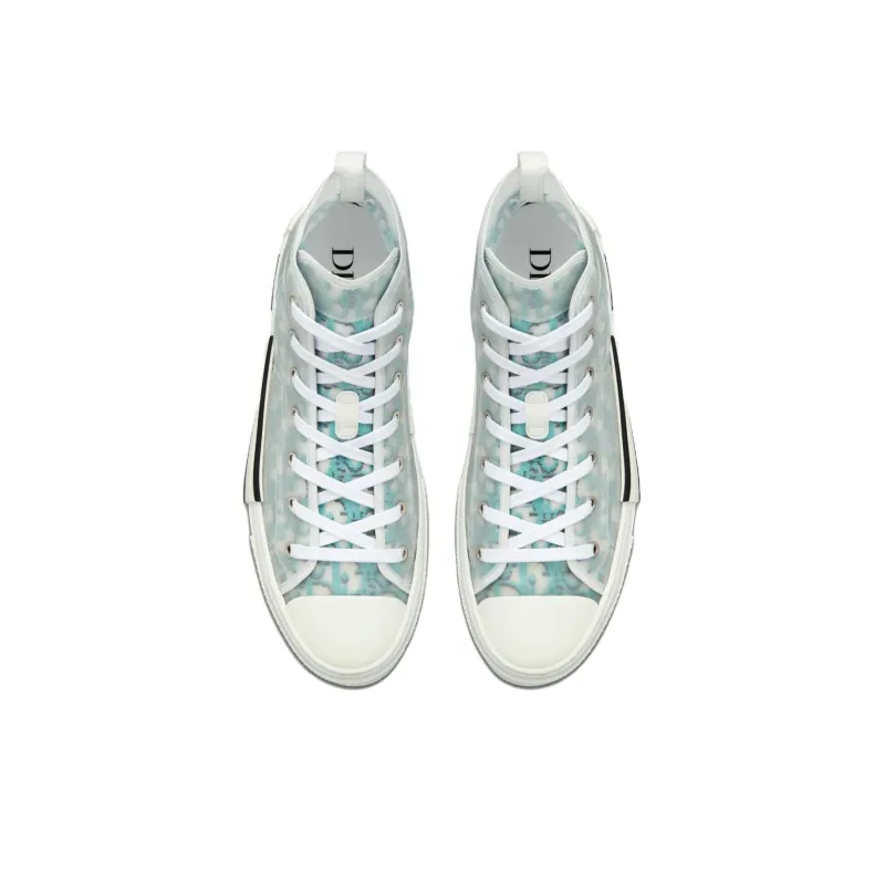 DIOR B23 High Top Blue Oblique Pixel-4