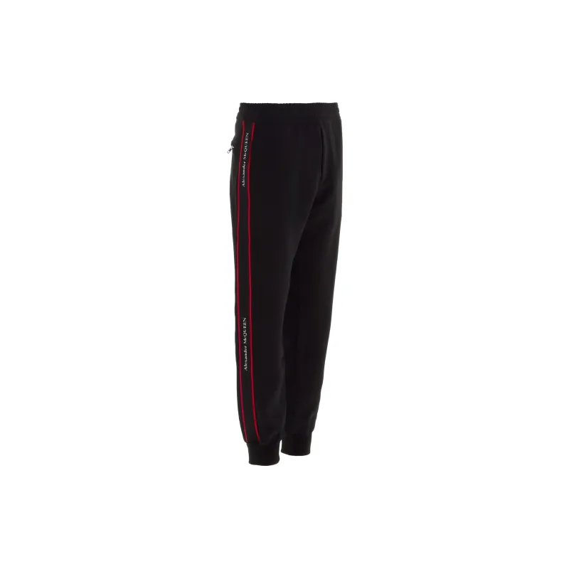 Alexander McQueen Logo Stripe Track Pants-2