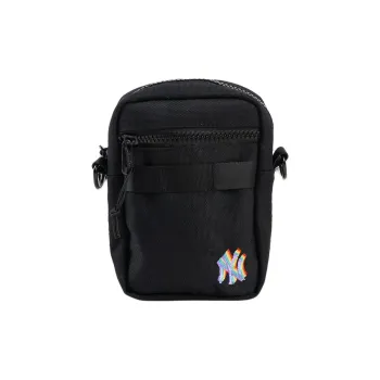 New Era Polyester Crossbody Bag, Shoulder Bag Unisex Black