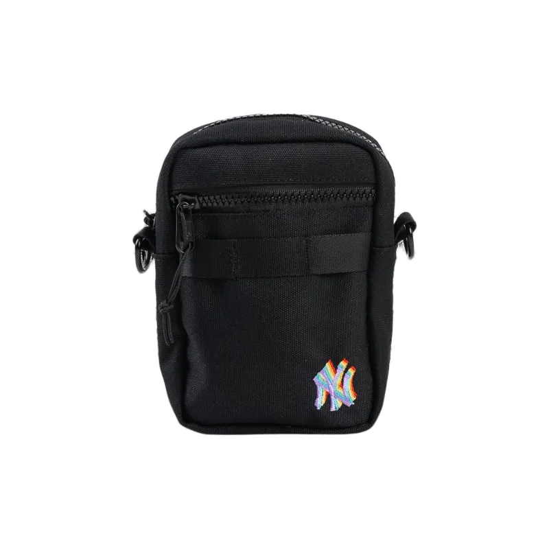 New Era Polyester Crossbody Bag, Shoulder Bag Unisex Black-0