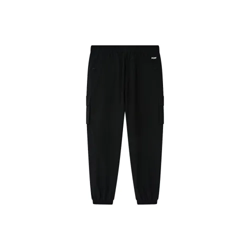 Pony Cargo Pants Men Black