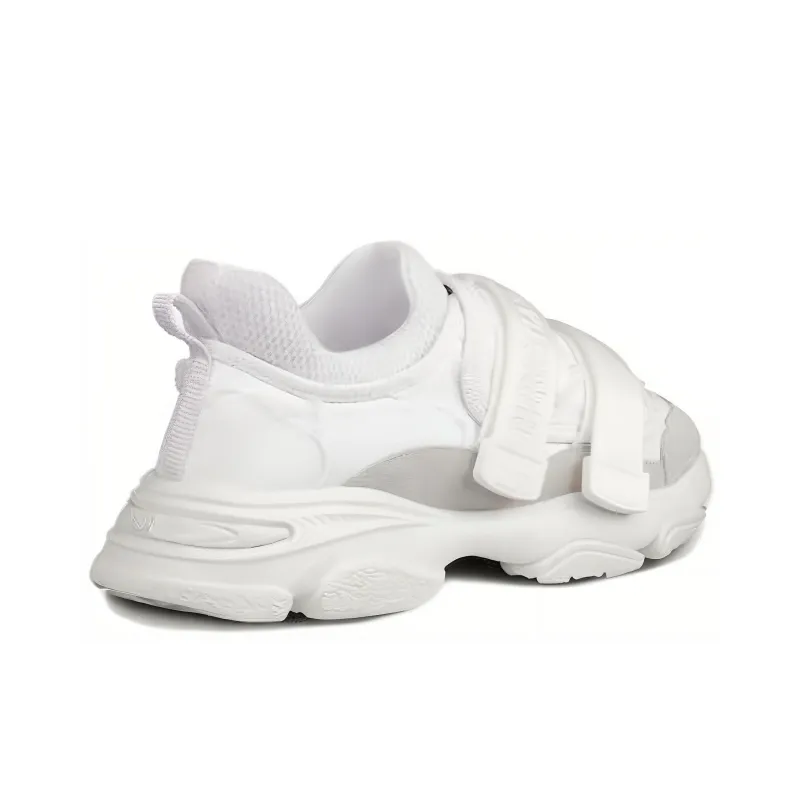 DIOR D Wander Shock Absorbers Slip Resistant, Abrasion Resistant, Breathable Low Top Casual Shoes Women's White-2