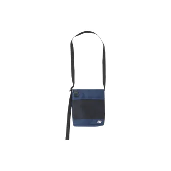 New Balance Polyester Shoulder Bag, Crossbody Bag Regular Unisex Navy Blue