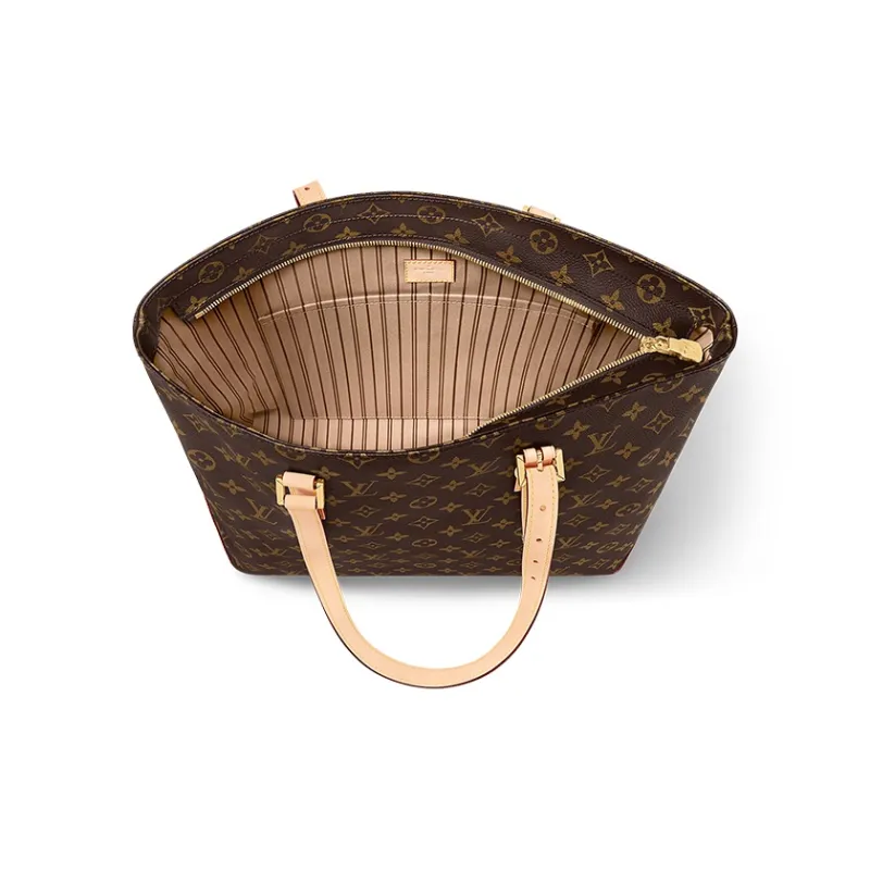 LOUIS VUITTON Sac Mezzo Monogram Tote Shoulder Bag-2