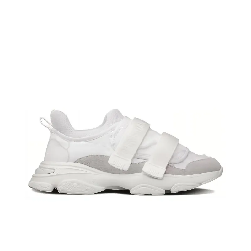 DIOR D Wander Shock Absorbers Slip Resistant, Abrasion Resistant, Breathable Low Top Casual Shoes Women's White-1