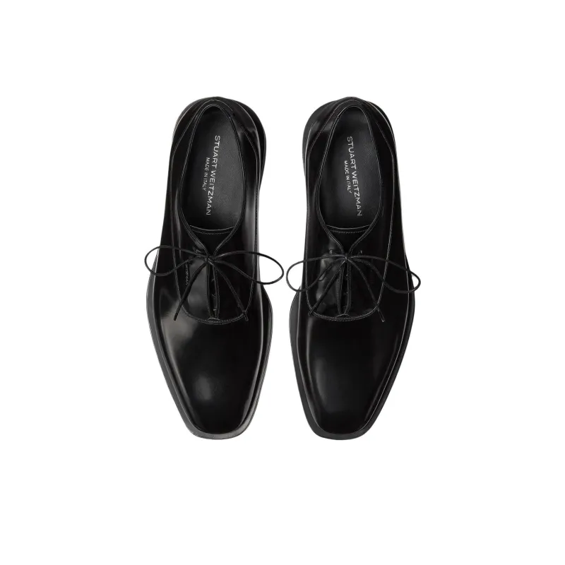 Stuart Weitzman/SW Royce OxfoRd Dress Shoes Men's Black-4