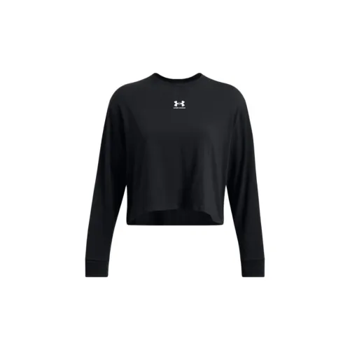 Under Armour Rival T-Shirts Women's Black