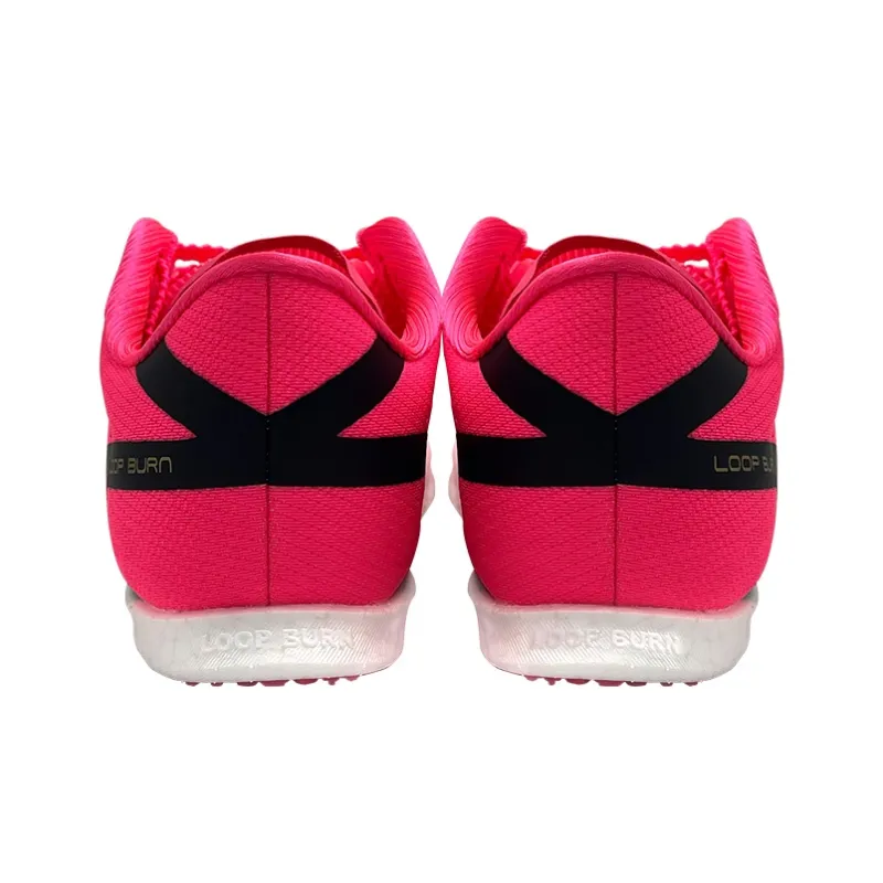 LOOP BURN Anti-Slip Wear-Resistant Low-Top Carbon Plate Casual Running Shoes Men's Dazzling Pink-3