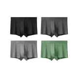 4-Pack [Black Floral Gray+Dark Heather Gray+Medium Heather Gray+Light Green]