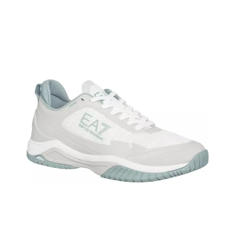 EMPORIO ARMANI EA7 Low Top Casual Shoes Men's Light Gray-3