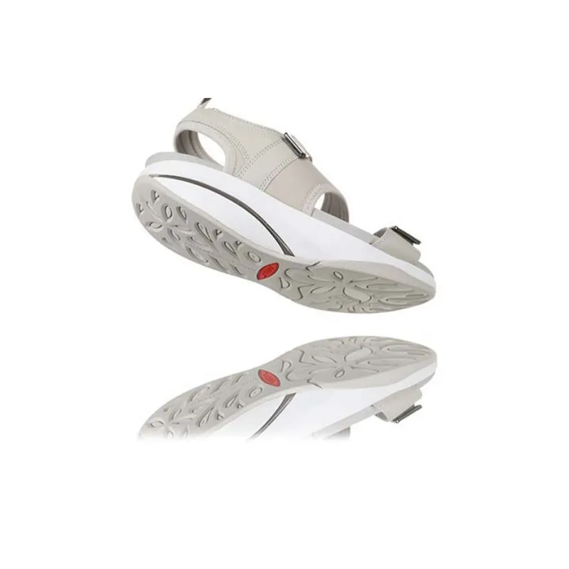 MBT Beach Sandals Women's White/Black-4