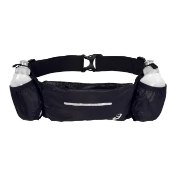 Asics Nylon Fanny Pack Unisex Black