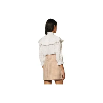 Sandro Casual Short Skirts Women's Nude