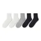 [5 Pack]2 Pack White+1 Dual Gray+2 Pack Black