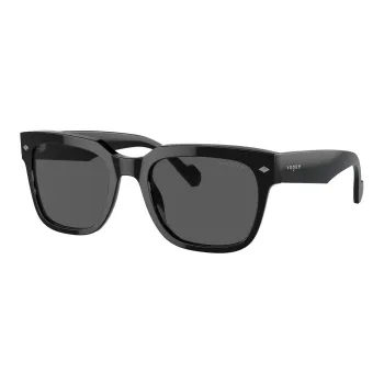 VOGUE Acetate Square Sunglasses Men's Black