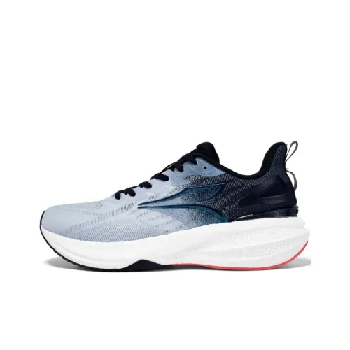 361° Anti-Slip Wear-Resistant Low-Top Running Shoes Men's Blue Black