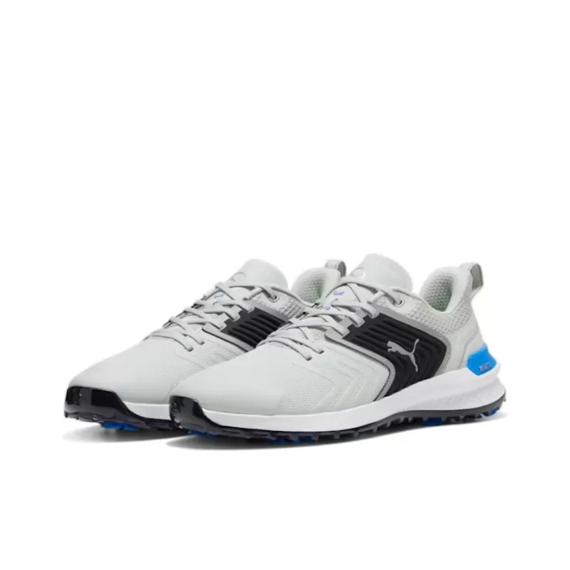 PUMA IGNITE Waterproof Support Low Top Golf Shoes Men's Gray-2