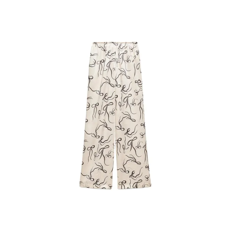 ZARA Casual Pants Women's White-1