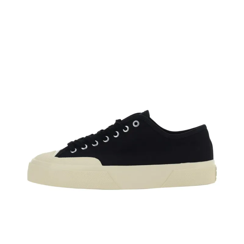 SUPERGA Low-Top Skateboard Shoes Men's Black-0