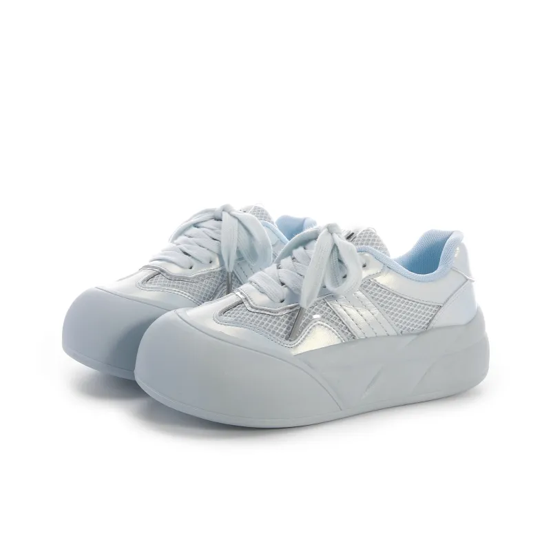 Lovely You Puffy Shoes Wear resistant And Lightweight Low Top Skateboard Shoes Women's-1