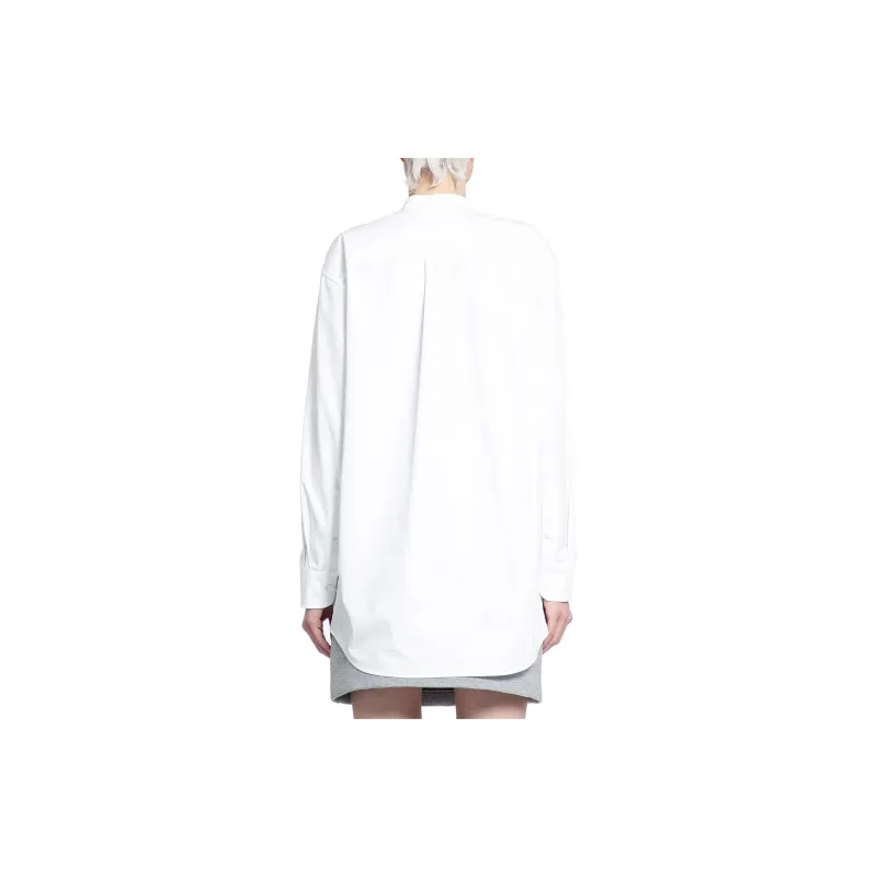 GUCCI Picqué Embellished Poplin Blouse-1