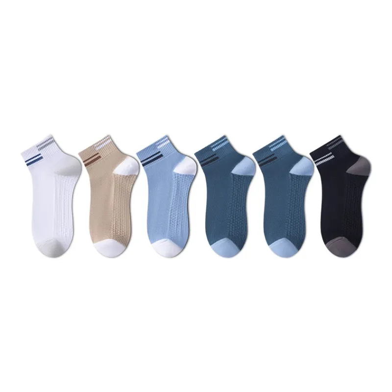 MIIOW Mid Calf Socks Men's 6 Pack-2