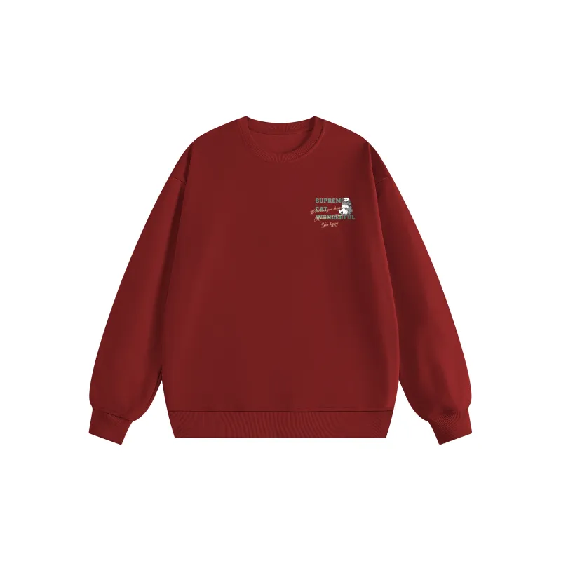 Supremo Cat Sweatshirts Unisex-9