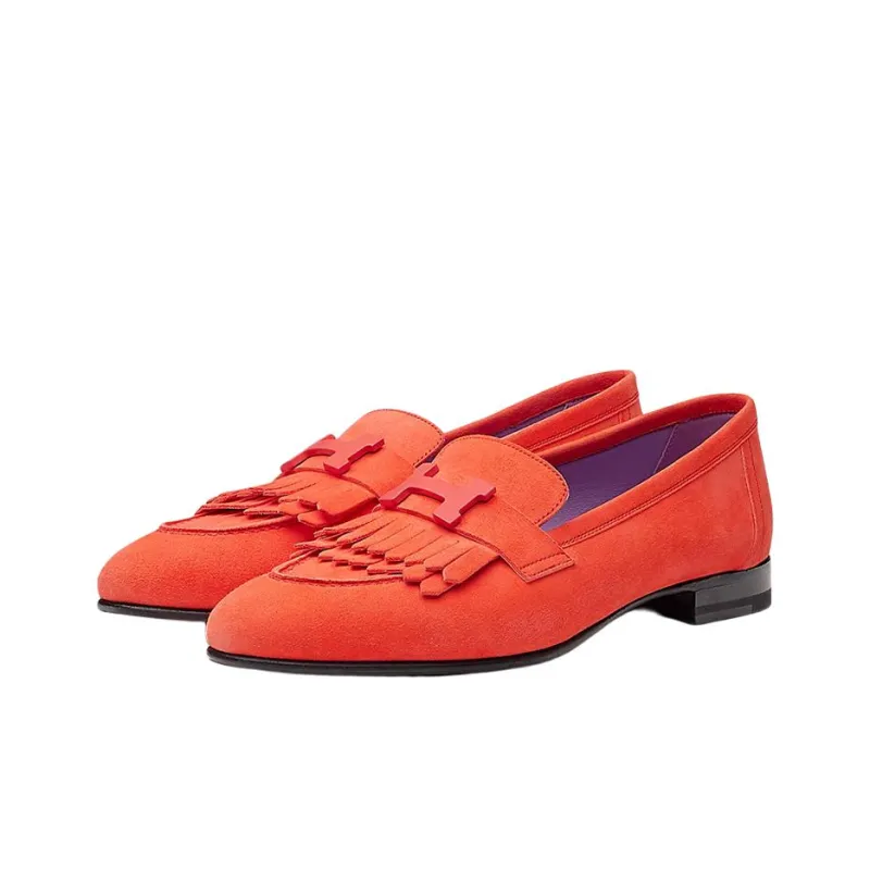 HERMES Women's Casual Shoes Women's Red-2