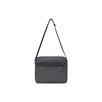 EMPORIO ARMANI PVC Messenger Bag Shoulder Bag Crossbody Bag Regular Men's Gray