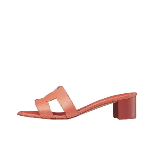 HERMES Oasis Slide Slippers Women's Pink