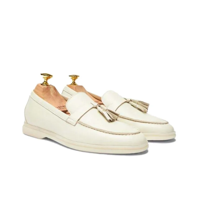 SCAROSSO Leandra Tassel Detailed Loafers Women's-2