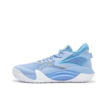 361° Thorns Slip-Resistant Breathable Low-Top Basketball Shoes Men's Sky Blue