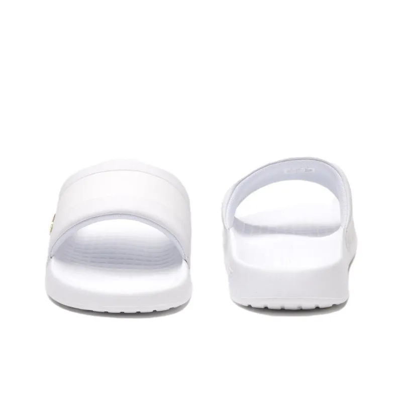 LACOSTE Slip-Resistant Slide Slippers Men's White-3
