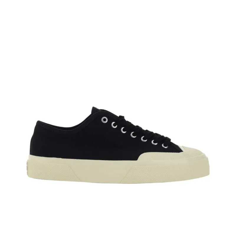SUPERGA Low-Top Skateboard Shoes Men's Black-1