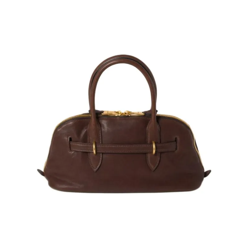 MIU MIU Nappa Leather Shoulder Bag Crossbody Bag Handbag Women's Briarwood-3