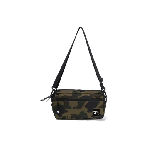 A BATHING APE Polyester Crossbody Bag Regular Unisex Green