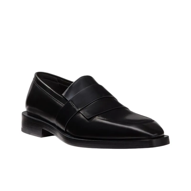 Stuart Weitzman/SW Royce Kiltie Loafers Men's Black-2
