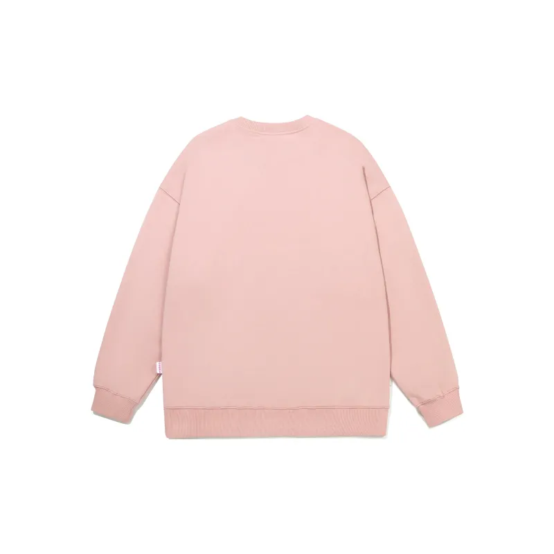 Guuka Hook and Loop Loose Fit Sweatshirt With Drop Shoulder Unisex-14