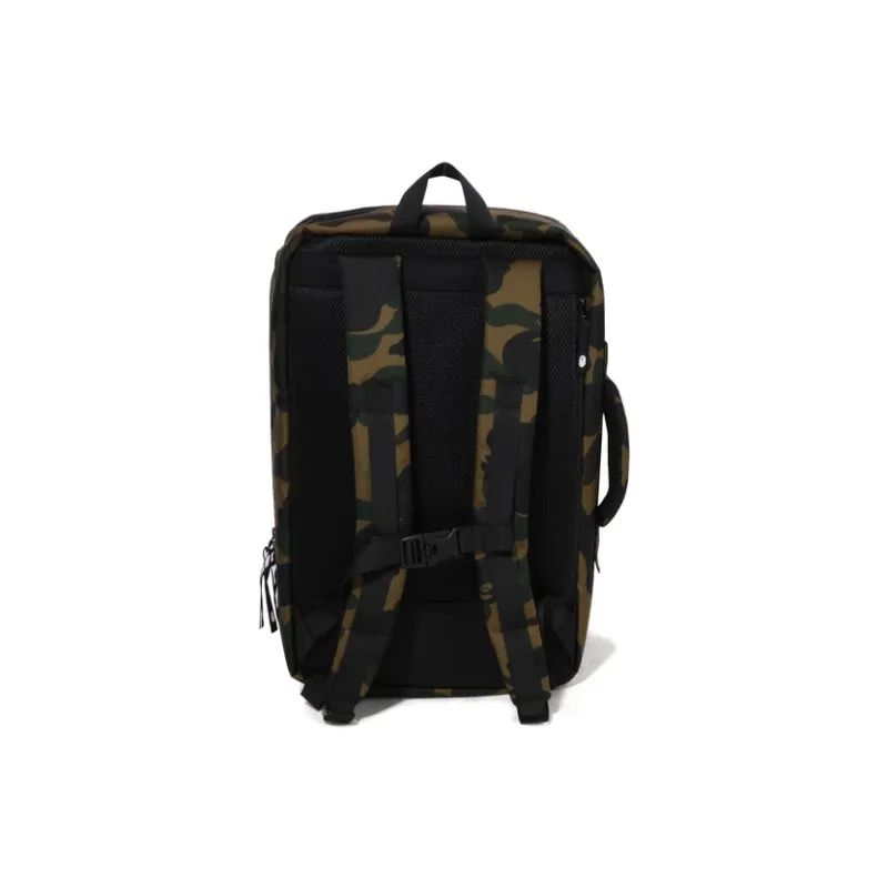 A BATHING APE Polyester Backpack Regular Unisex Green-1