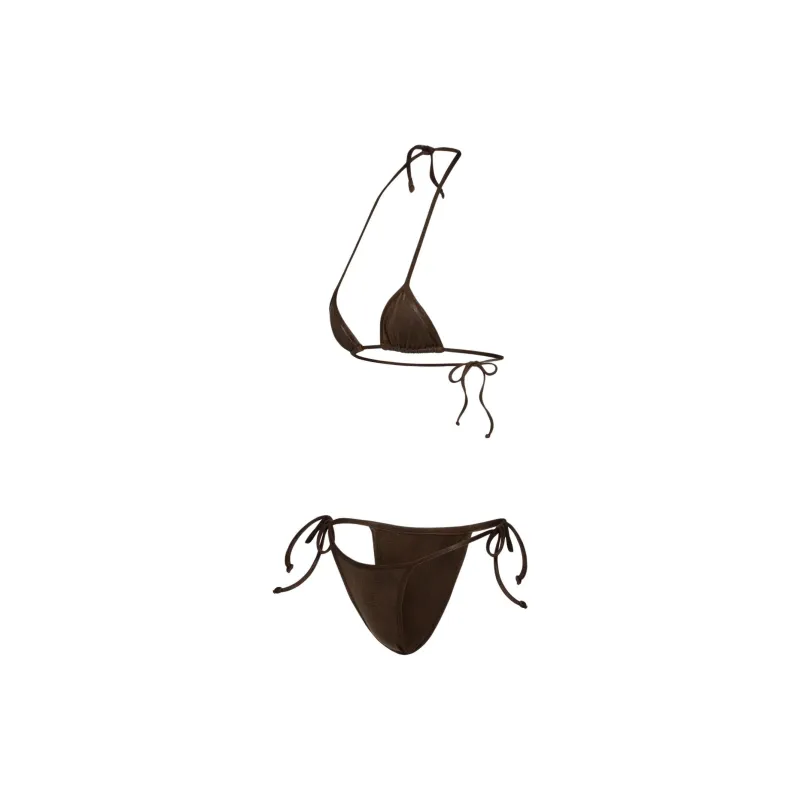 REINA OLGA Scrunchie Triangle Bikini-2