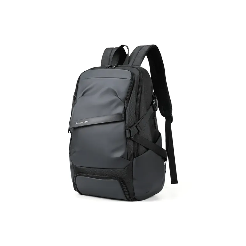 L&M Oxford Backpack Unisex Multicolor-6