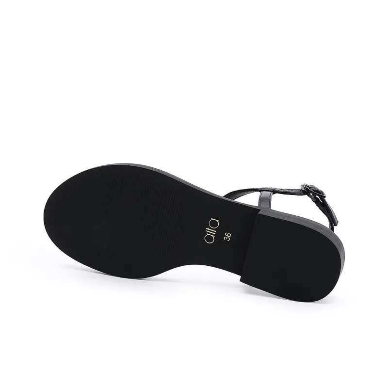 AITA Beach Sandals Women's Black-4
