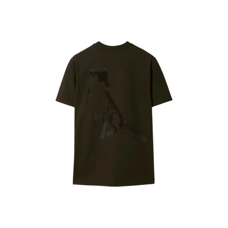 Burberry Fox print Cotton T shirt-1