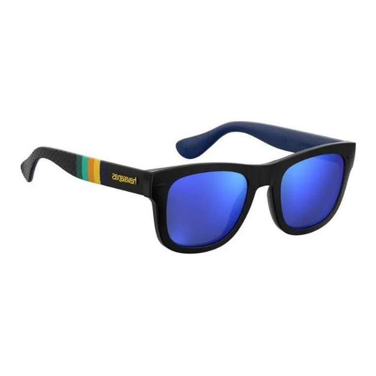 Havaianas Plastic Square Sunglasses Unisex Black-1