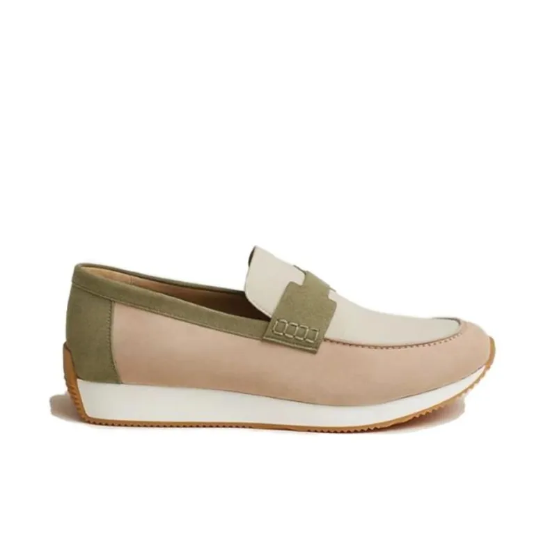 HERMES Ground Loafers Women's Multicolor-1