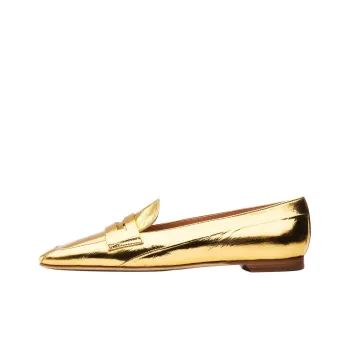 Rupert Sanderson Doublet Loafers Women's Gold