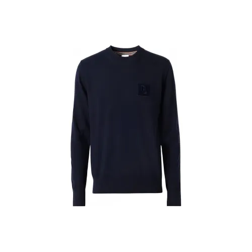 Burberry Sweaters Men Marine Blue